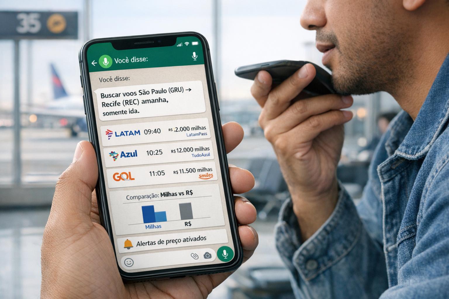 Reconhecimento de Voz no WhatsApp: O Futuro das Viagens