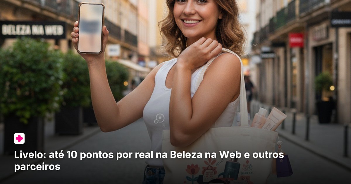 Livelo: até 10 pontos por real na Beleza na Web e outros parceiros