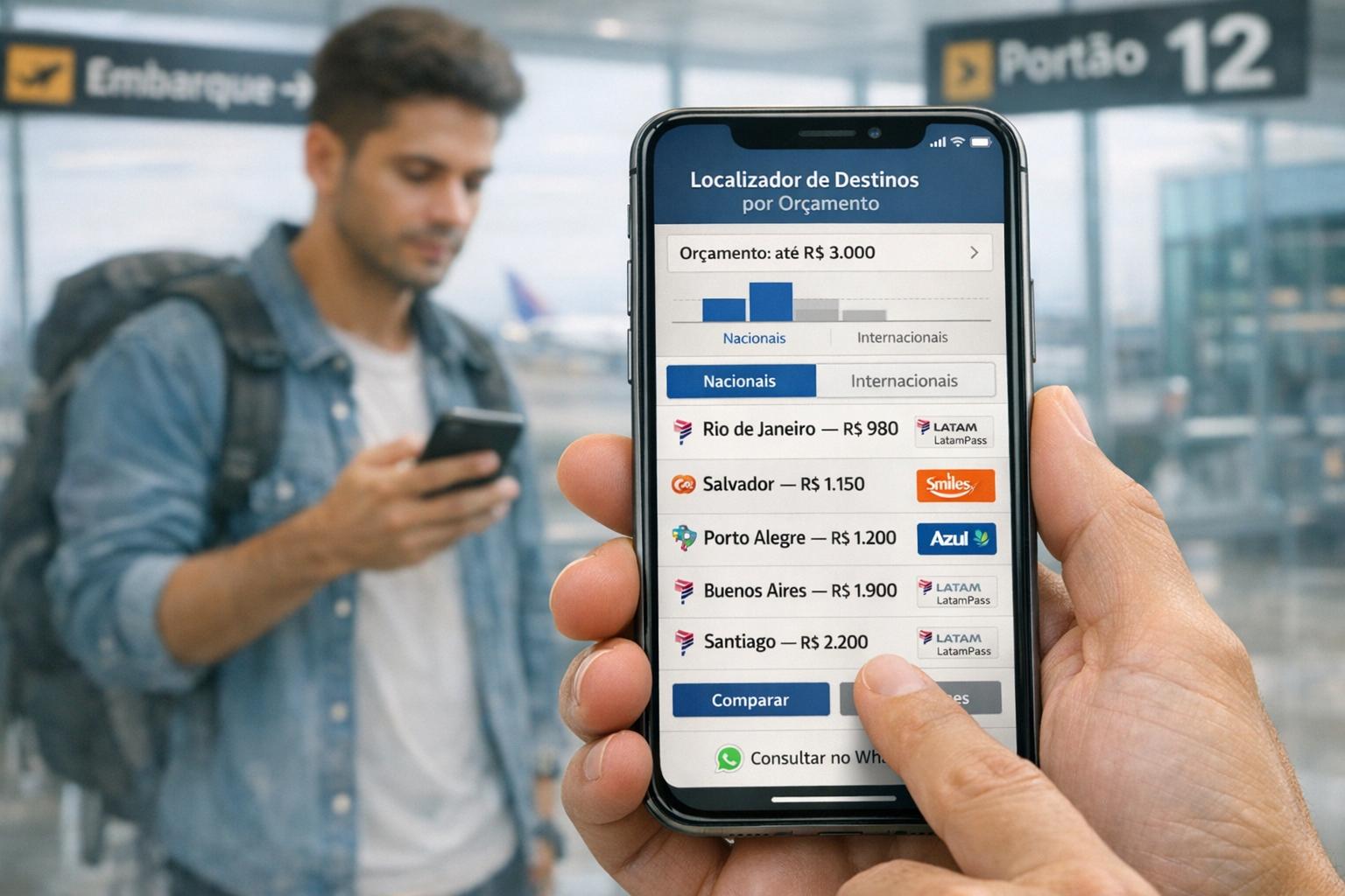 Localizador de Destinos por Orçamento
