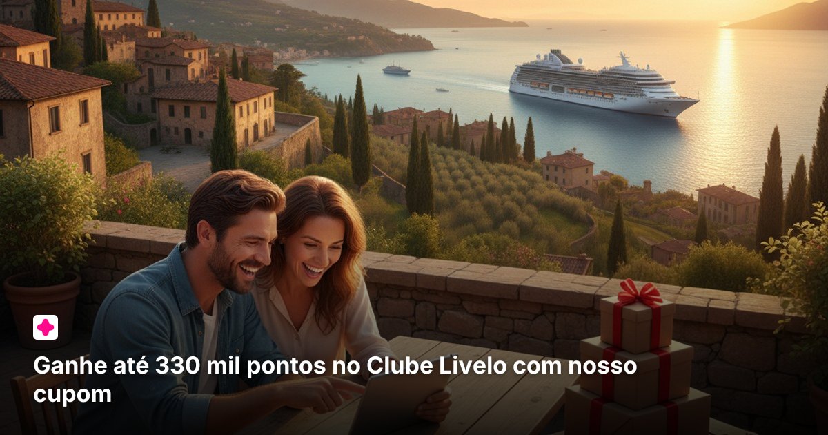 Ganhe até 330 mil pontos no Clube Livelo com nosso cupom
