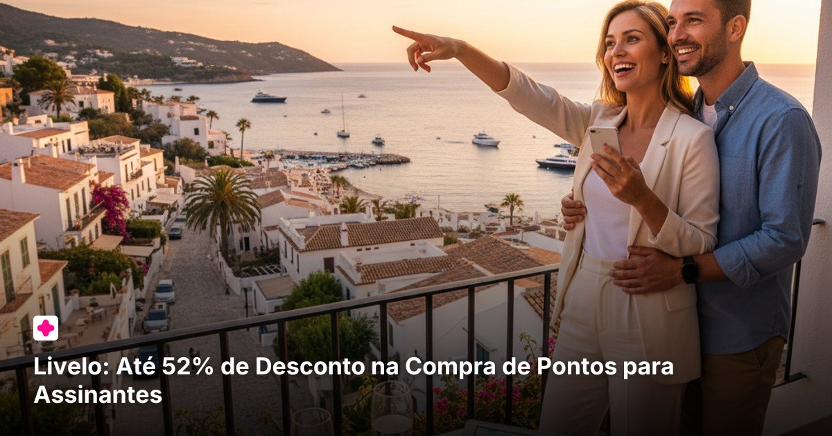 Livelo: Até 52% de Desconto na Compra de Pontos para Assinantes