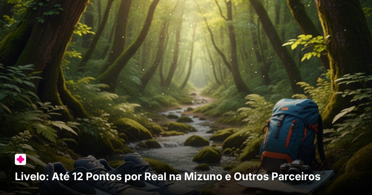 Livelo: Até 12 Pontos por Real na Mizuno e Outros Parceiros