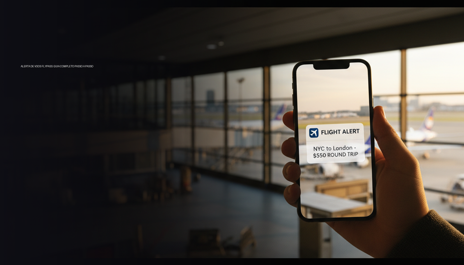 Alerta de Voos Flypass: Guia Completo Passo a Passo