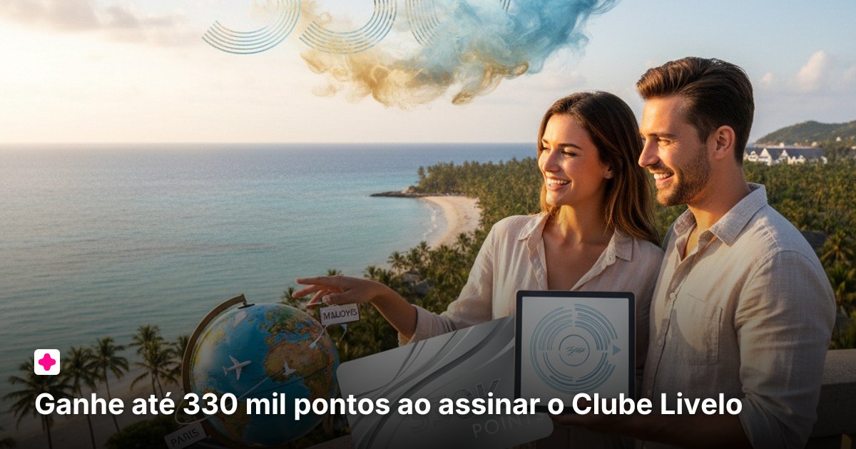 Ganhe até 330 mil pontos ao assinar o Clube Livelo