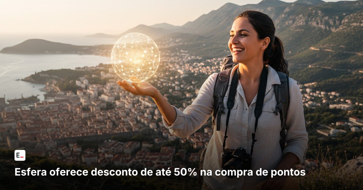 Esfera oferece desconto de até 50% na compra de pontos