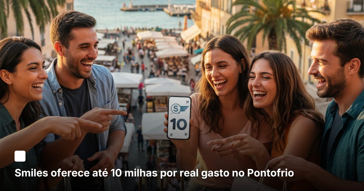 Smiles oferece até 10 milhas por real gasto no Pontofrio