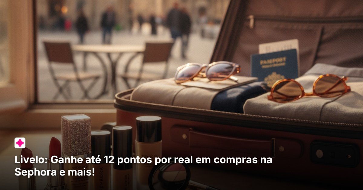 Livelo: Ganhe até 12 pontos por real em compras na Sephora e mais!