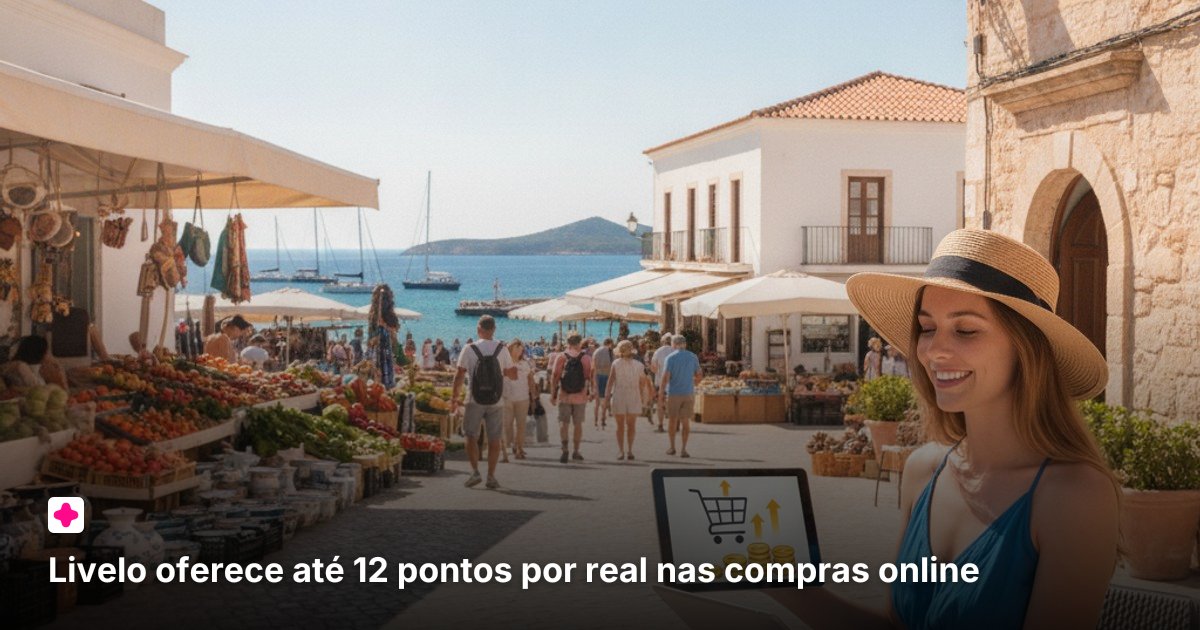Livelo oferece até 12 pontos por real nas compras online