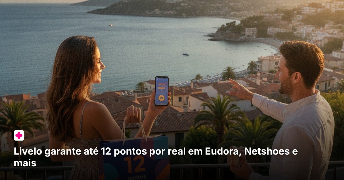 Livelo garante até 12 pontos por real em Eudora, Netshoes e mais