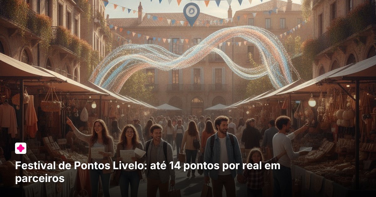 Festival de Pontos Livelo: até 14 pontos por real em parceiros