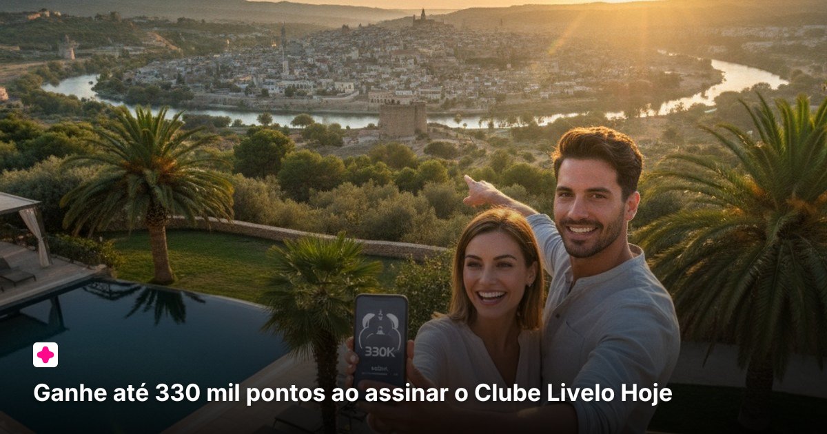 Ganhe até 330 mil pontos ao assinar o Clube Livelo Hoje