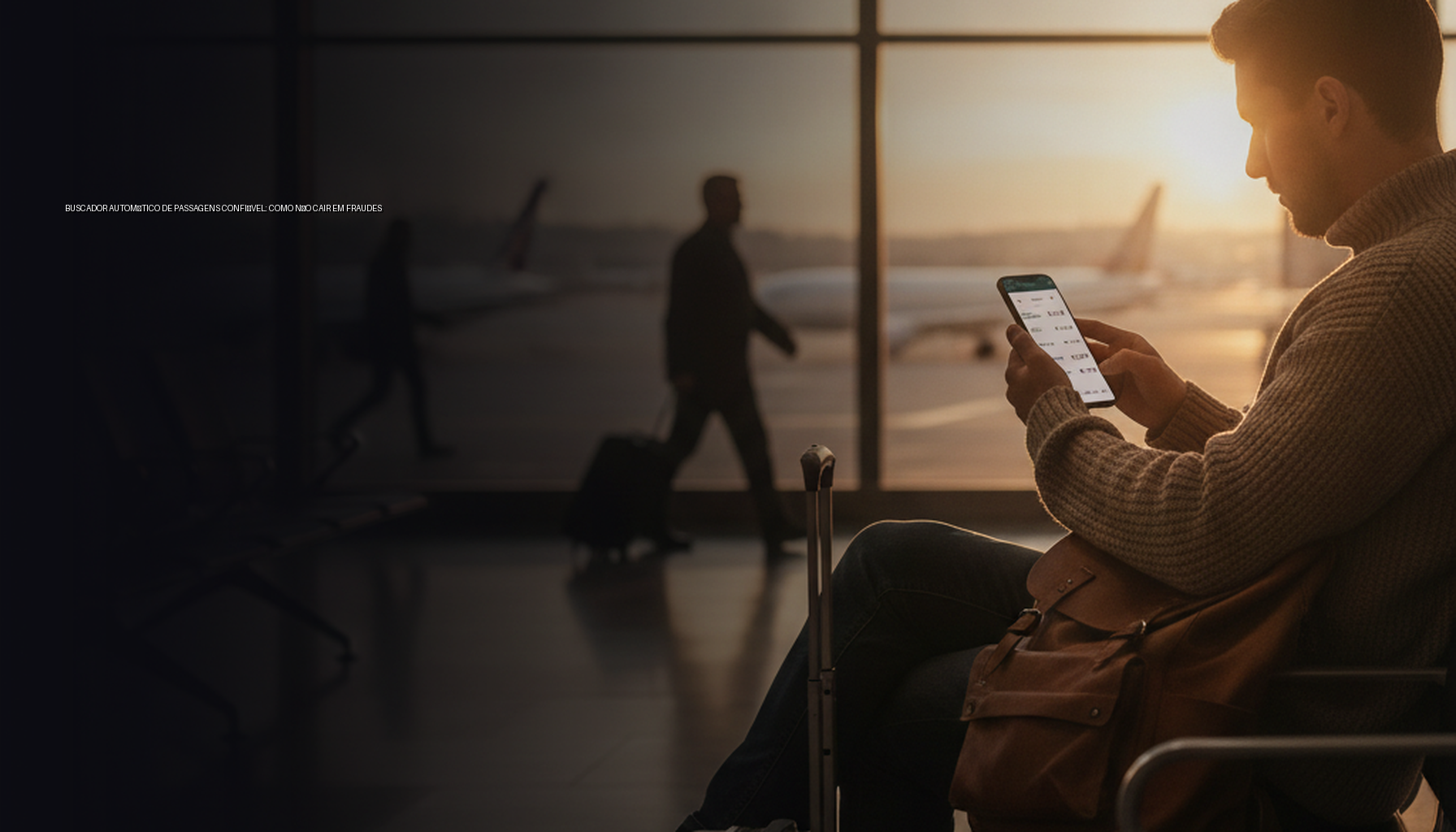 Buscador Automático de Passagens Confiável: Como Não Cair em Fraudes