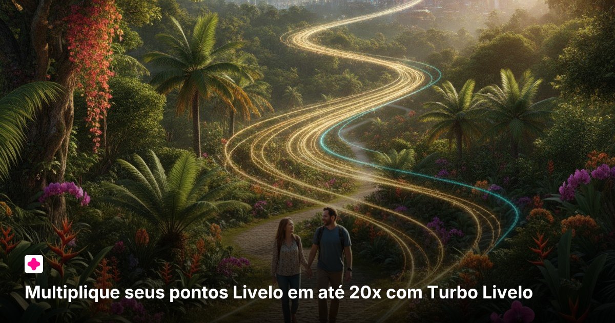 Multiplique seus pontos Livelo em até 20x com Turbo Livelo