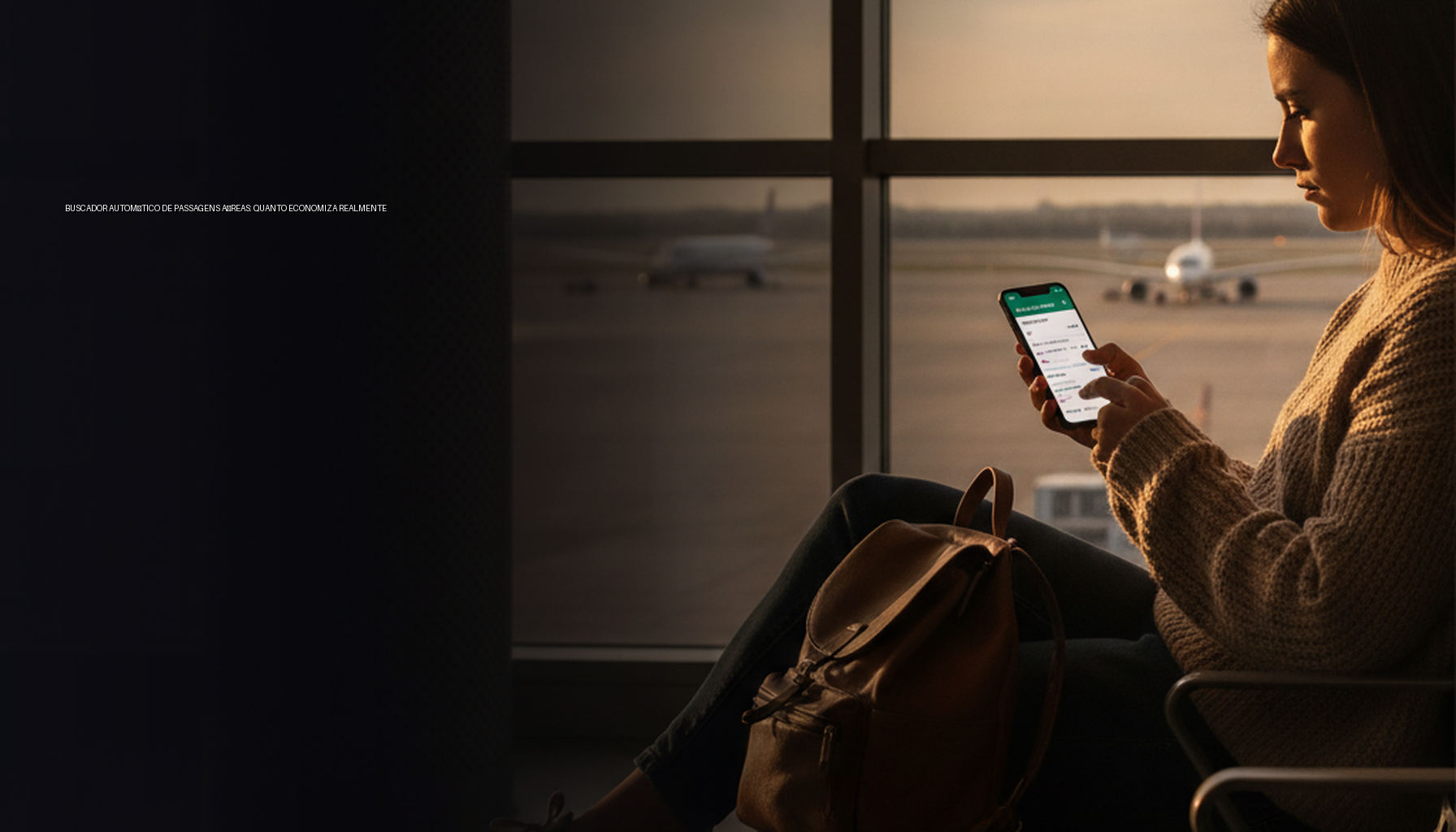 Buscador Automático de Passagens Aéreas: Quanto Economiza Realmente