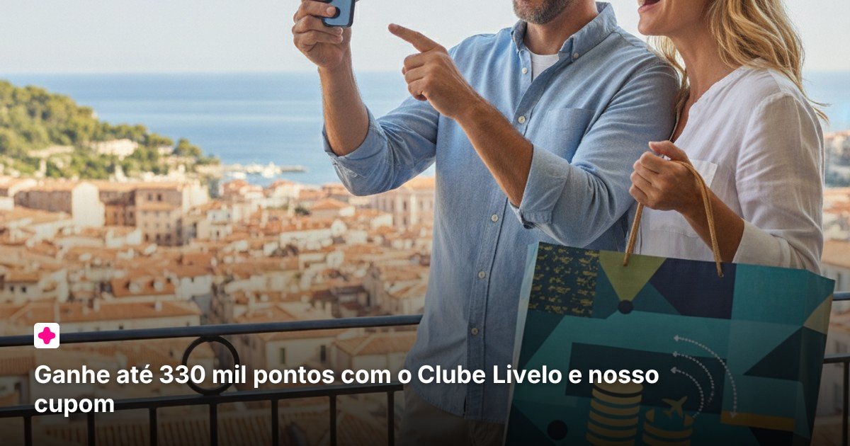 Ganhe até 330 mil pontos com o Clube Livelo e nosso cupom