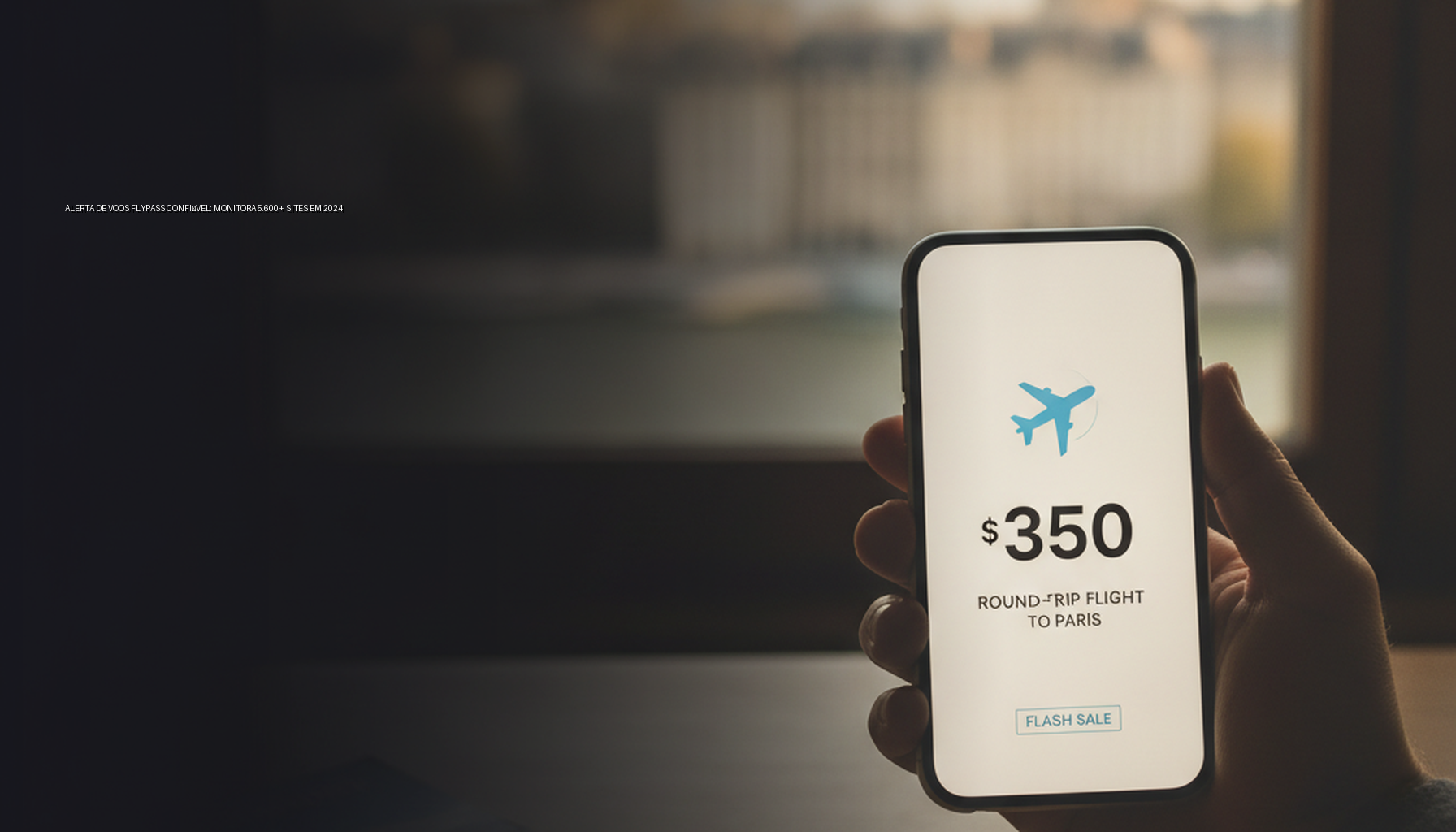 Alerta de Voos Flypass Confiável: Monitora 5.600+ Sites em 2024