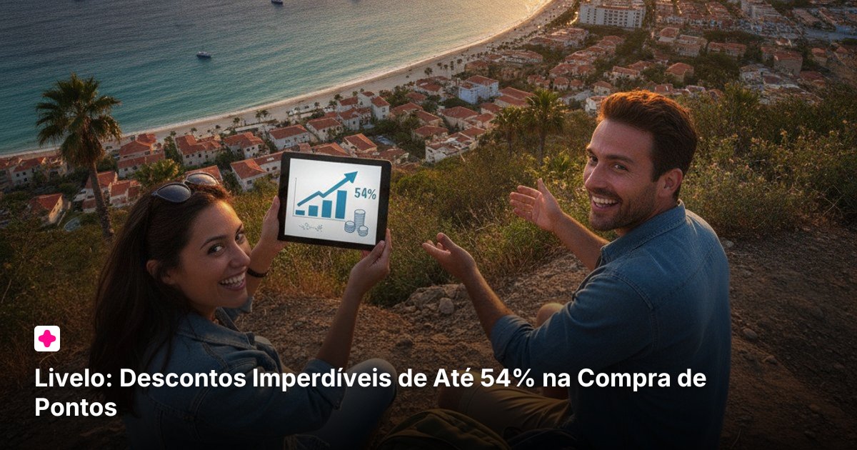 Livelo: Descontos Imperdíveis de Até 54% na Compra de Pontos