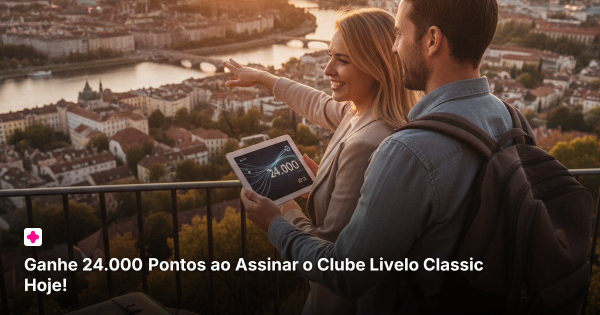 Ganhe 24.000 Pontos ao Assinar o Clube Livelo Classic Hoje!