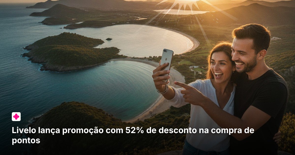 Livelo lança promoção com 52% de desconto na compra de pontos