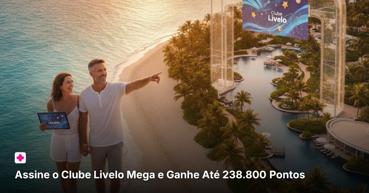 Assine o Clube Livelo Mega e Ganhe Até 238.800 Pontos