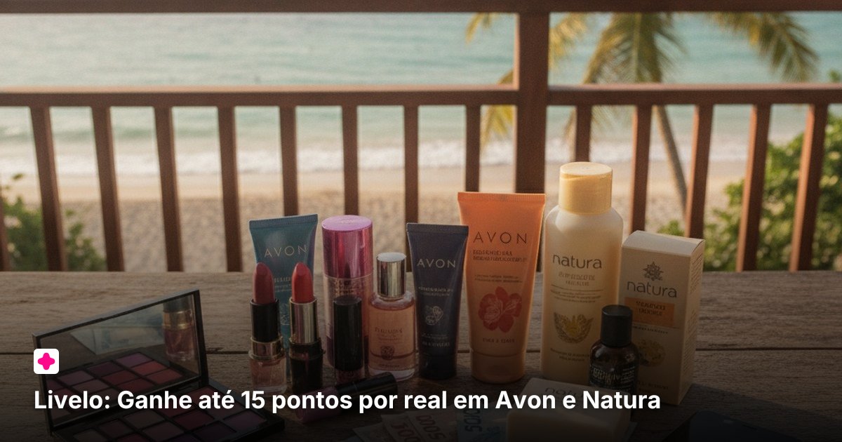 Livelo: Ganhe até 15 pontos por real em Avon e Natura