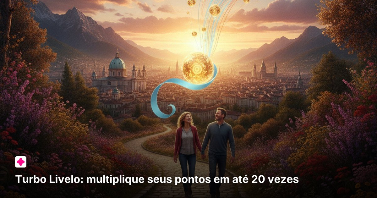 Turbo Livelo: multiplique seus pontos em até 20 vezes