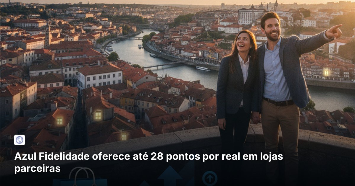 Azul Fidelidade oferece até 28 pontos por real em lojas parceiras