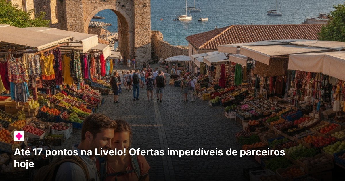 Até 17 pontos na Livelo! Ofertas imperdíveis de parceiros hoje