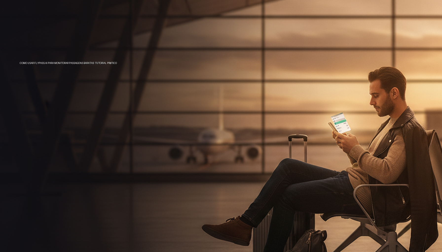 Como usar Flypass.ai para monitorar passagens baratas: tutorial prático