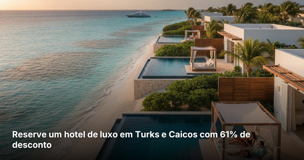 Reserve um hotel de luxo em Turks e Caicos com 61% de desconto