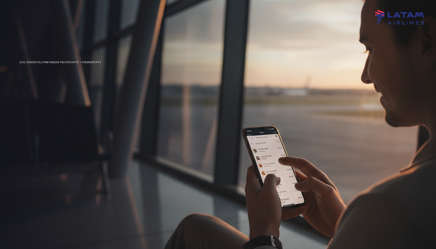 Azul Viagens vs LATAM Viagens: Pacotes Hotel + Passagem 2024