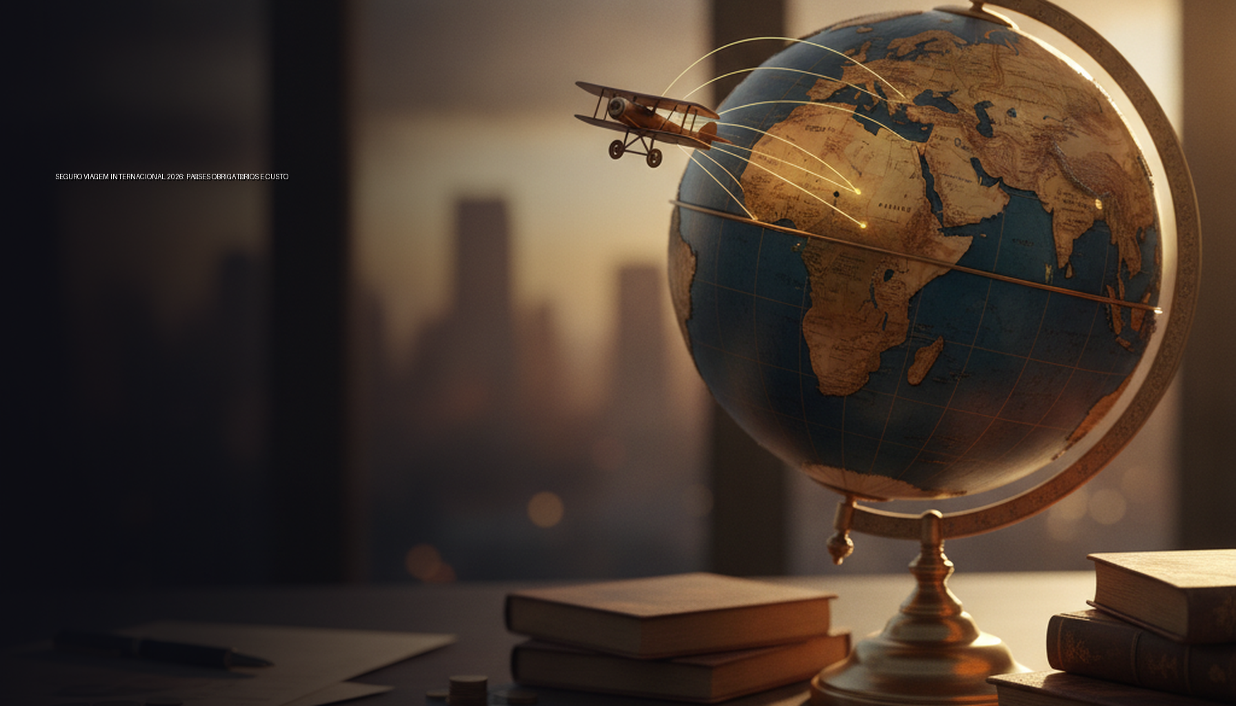 Seguro Viagem Internacional 2026: Países Obrigatórios e Custo