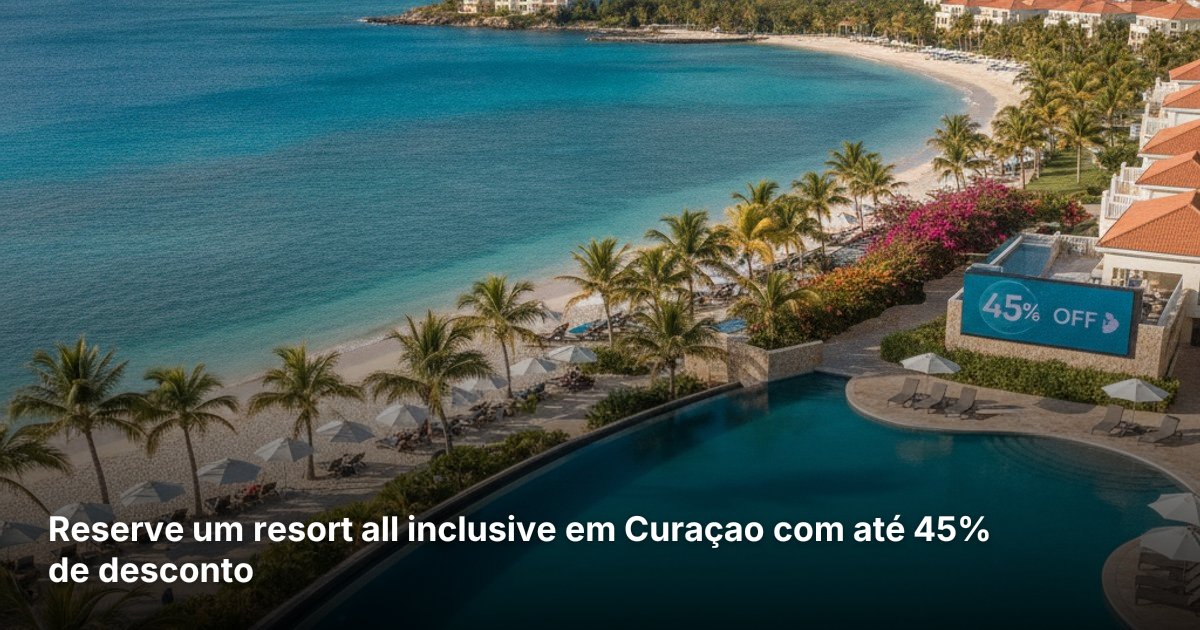Reserve um resort all inclusive em Curaçao com até 45% de desconto