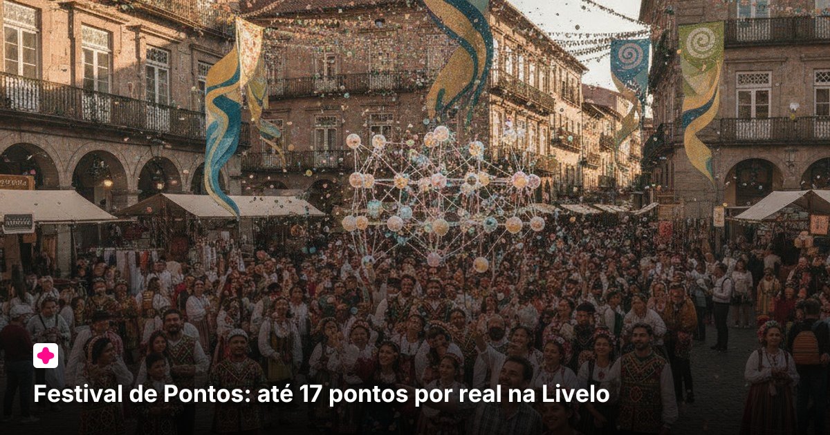 Festival de Pontos: até 17 pontos por real na Livelo