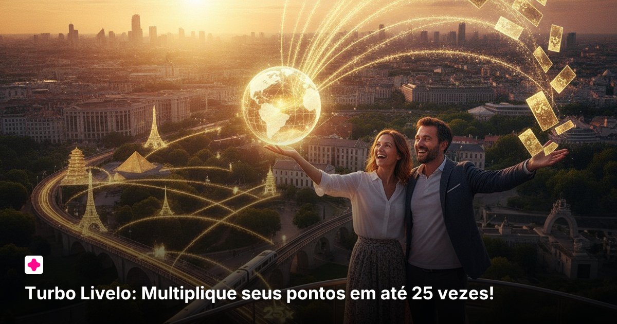 Turbo Livelo: Multiplique seus pontos em até 25 vezes!