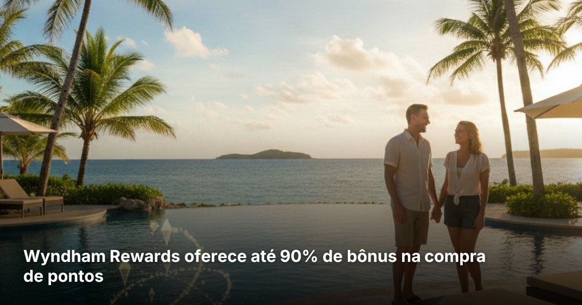 Wyndham Rewards oferece até 90% de bônus na compra de pontos