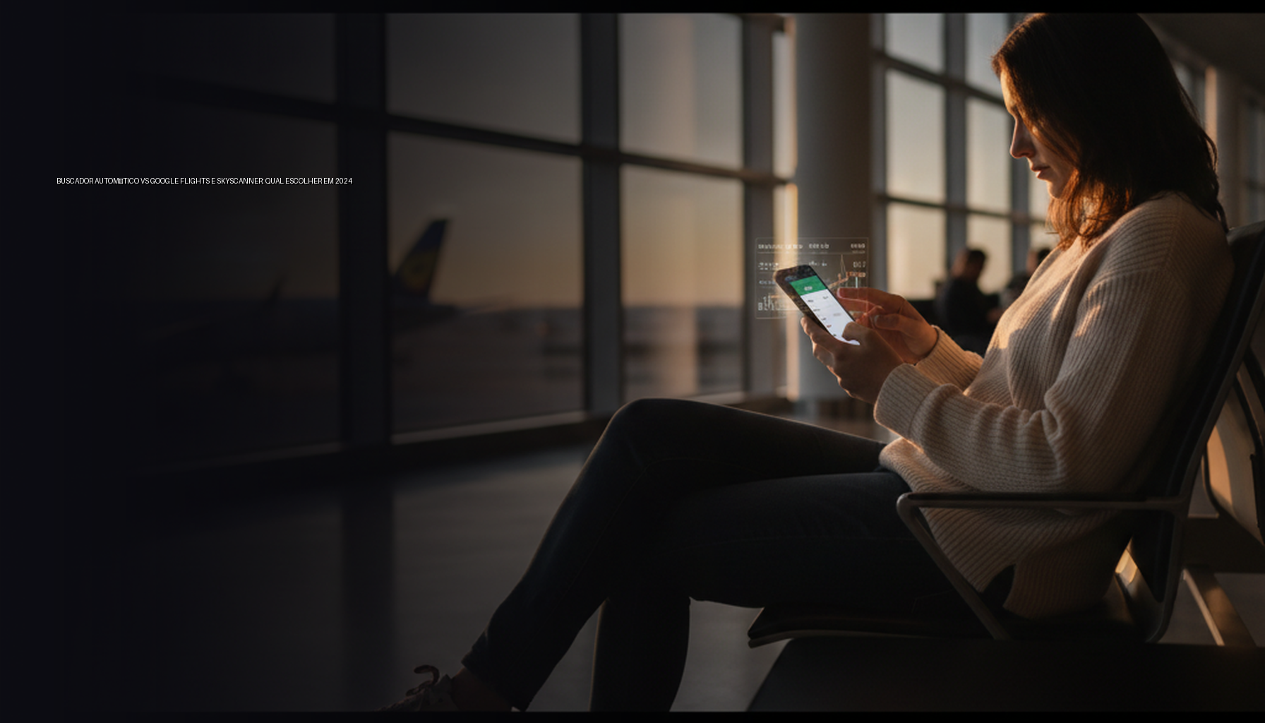 Buscador Automático vs Google Flights e Skyscanner: Qual Escolher em 2024