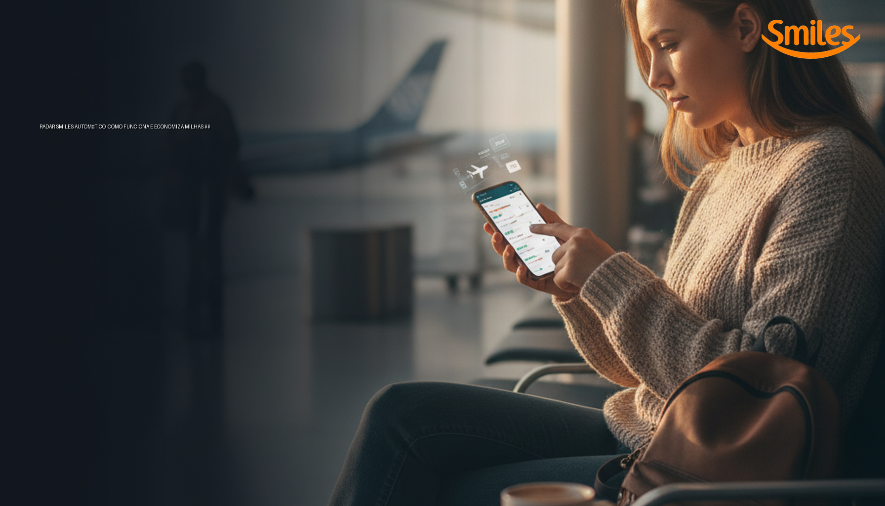 Radar Smiles Automático: Como Funciona e Economiza Milhas
##