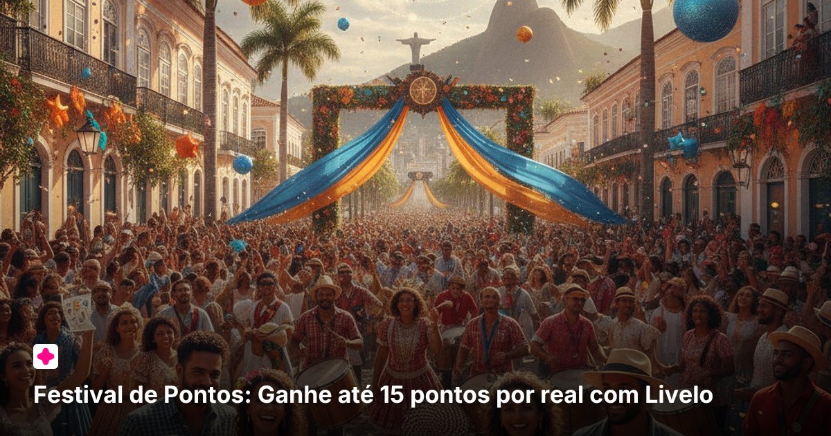 Festival de Pontos: Ganhe até 15 pontos por real com Livelo
