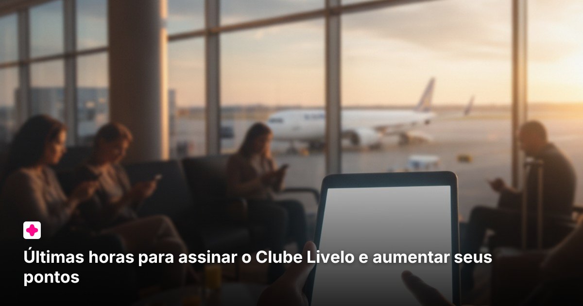 Últimas horas para assinar o Clube Livelo e aumentar seus pontos