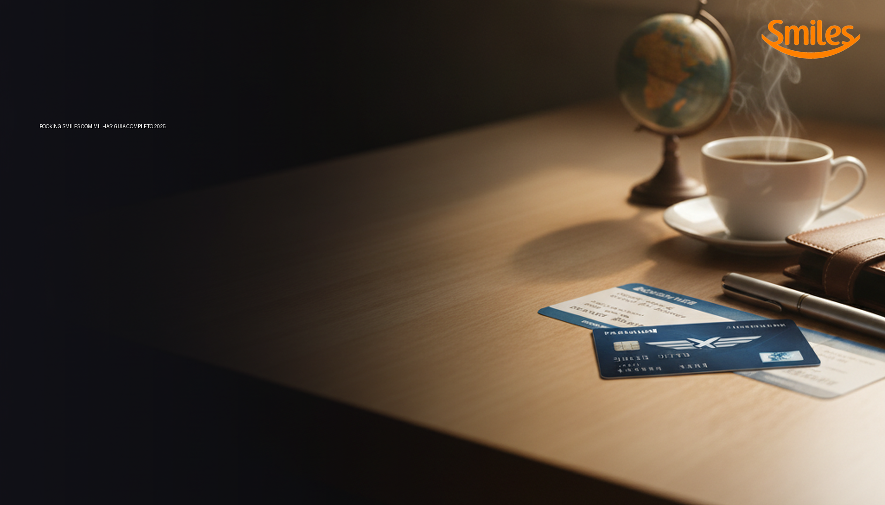 Booking Smiles com Milhas: Guia Completo 2025