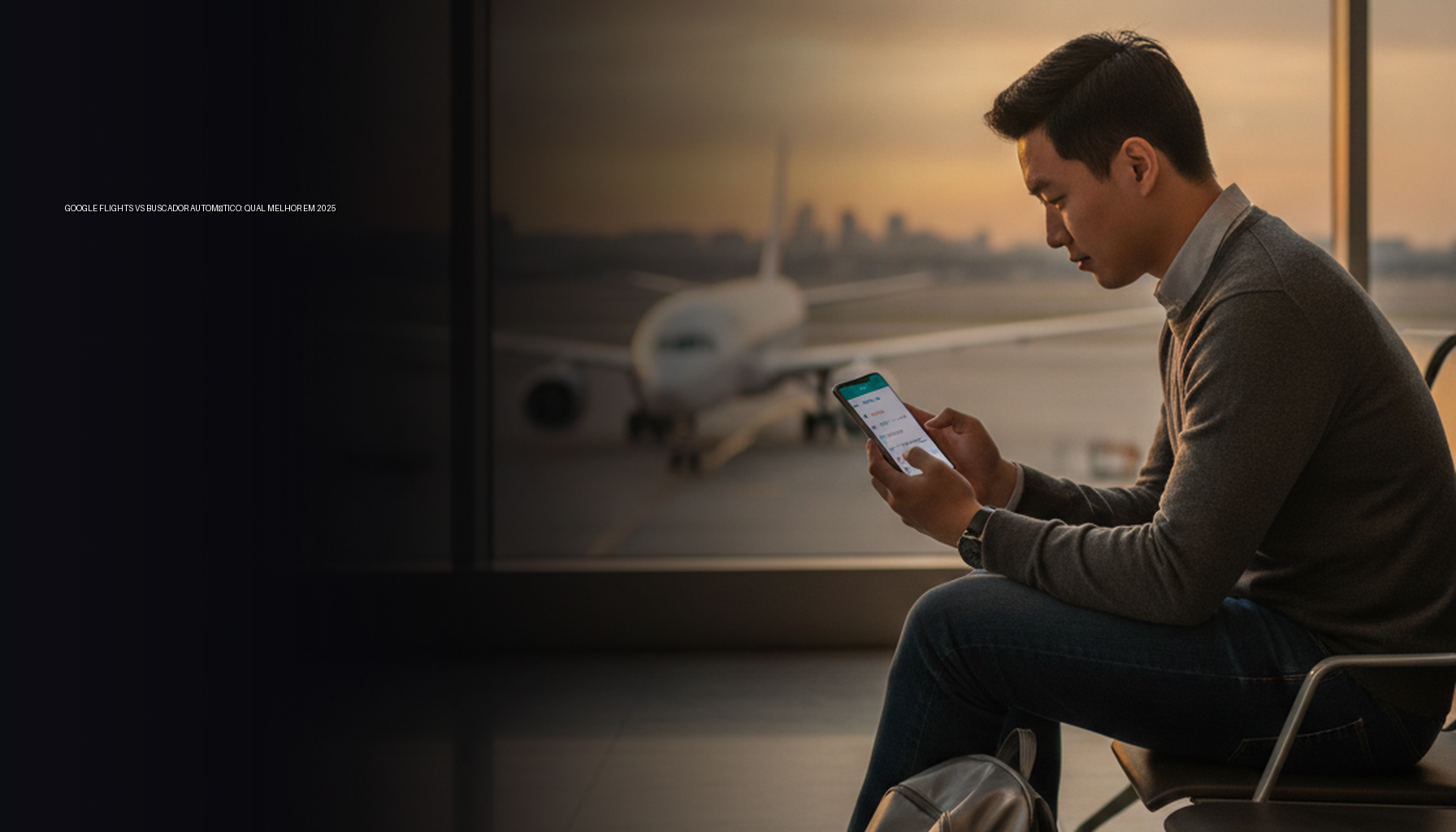 Google Flights vs Buscador Automático: Qual Melhor em 2025