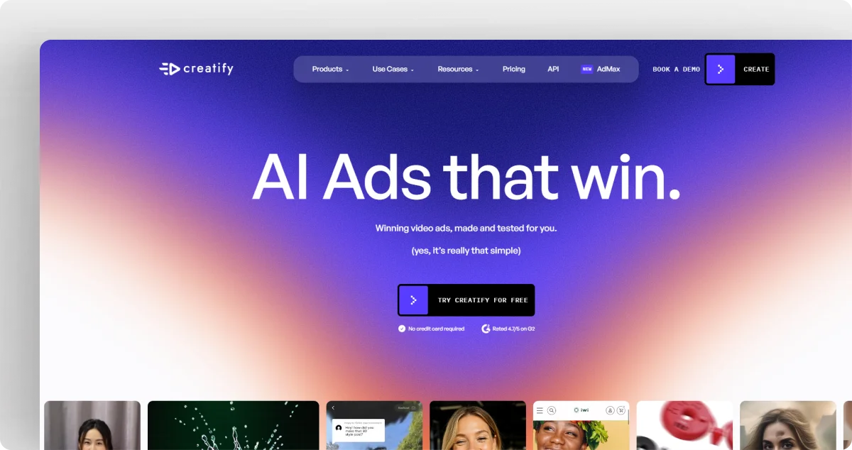 cratify-ai-homepage