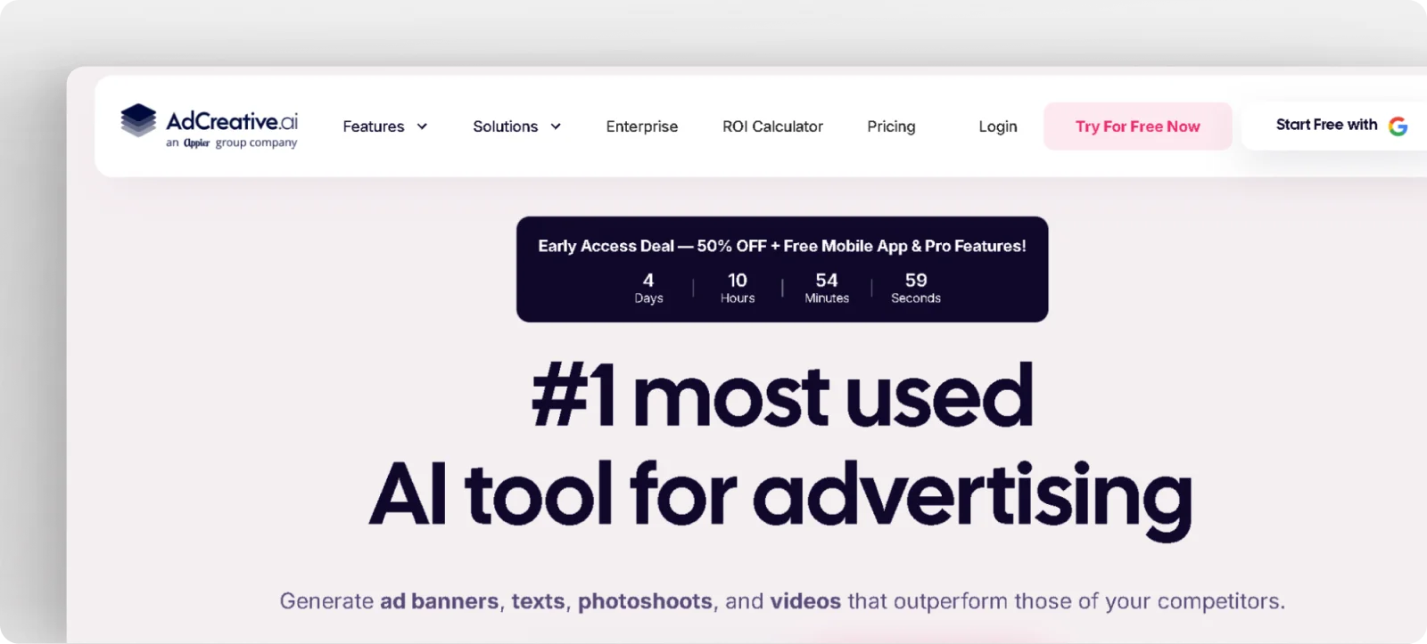 adcreative-ai-homepage