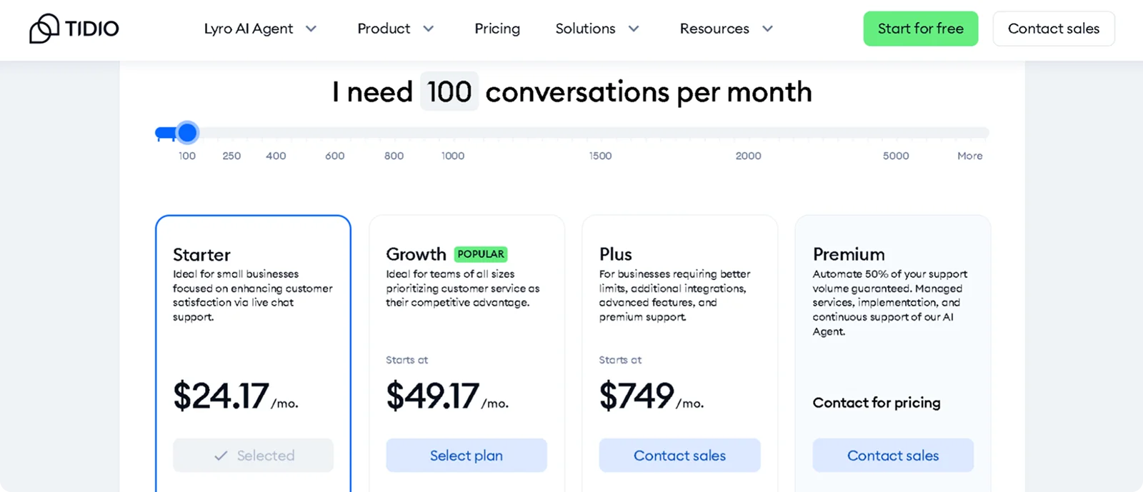tidio-pricing