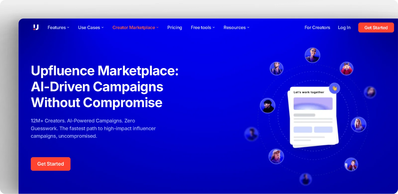 upfluence-homepage