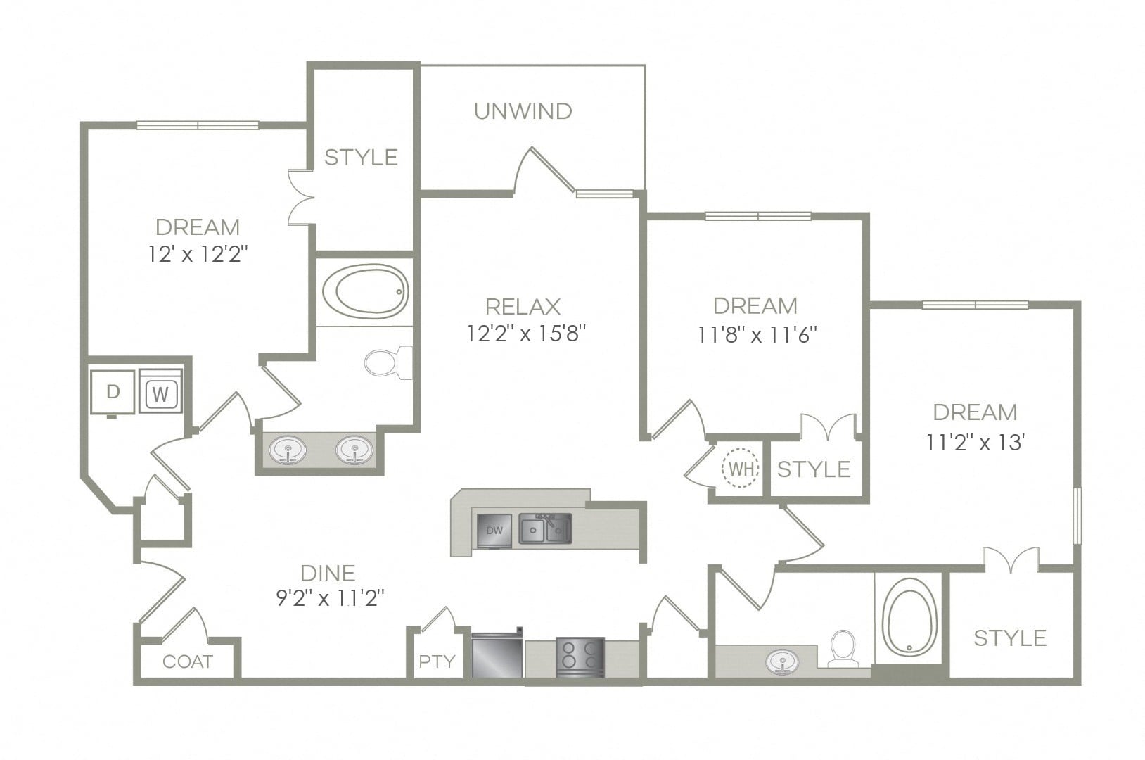 3 Bed, 2 Bath Phase 2