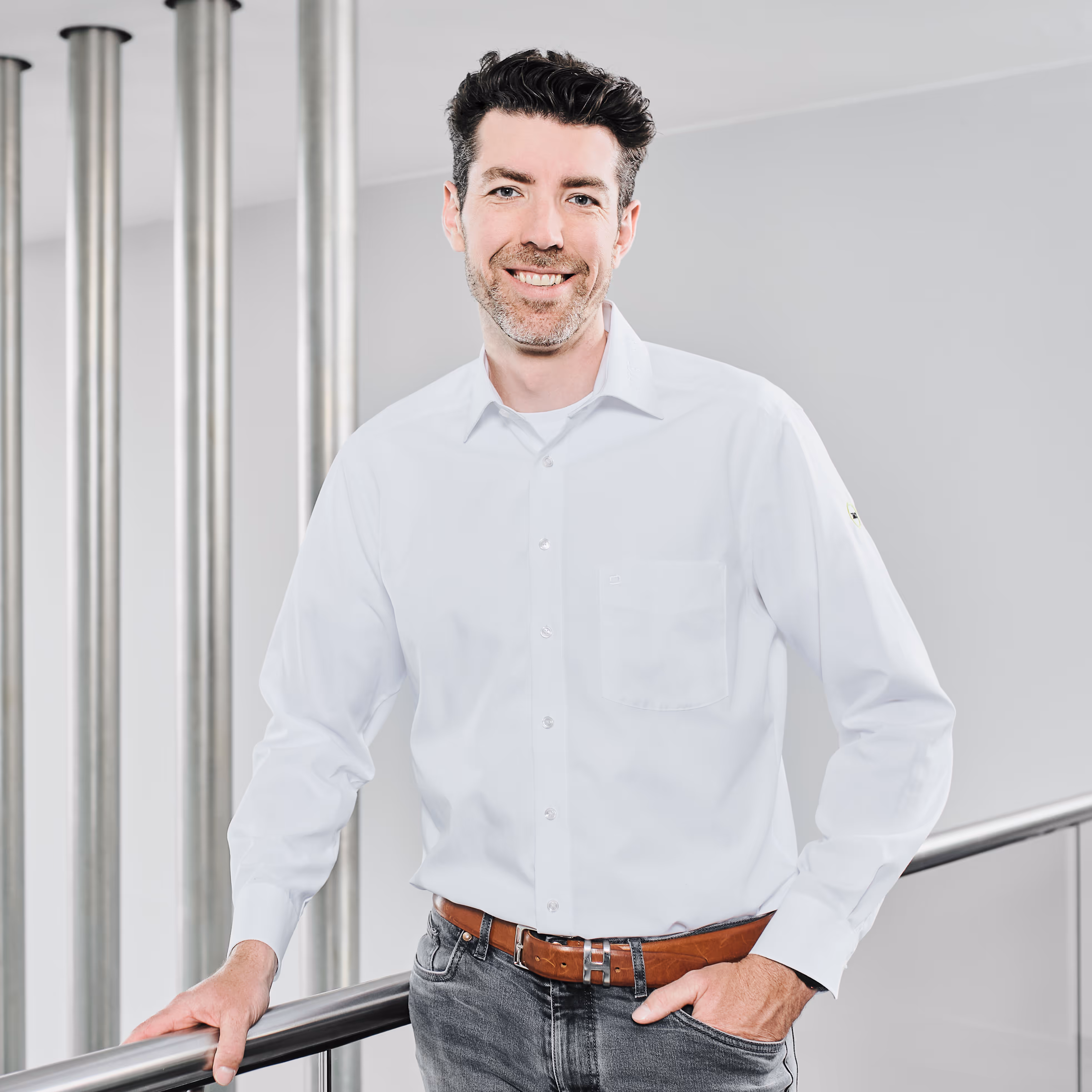 Portrait of Jan Wesendahl, CTO at Heggemann, focusing on engineering excellence and project management precision