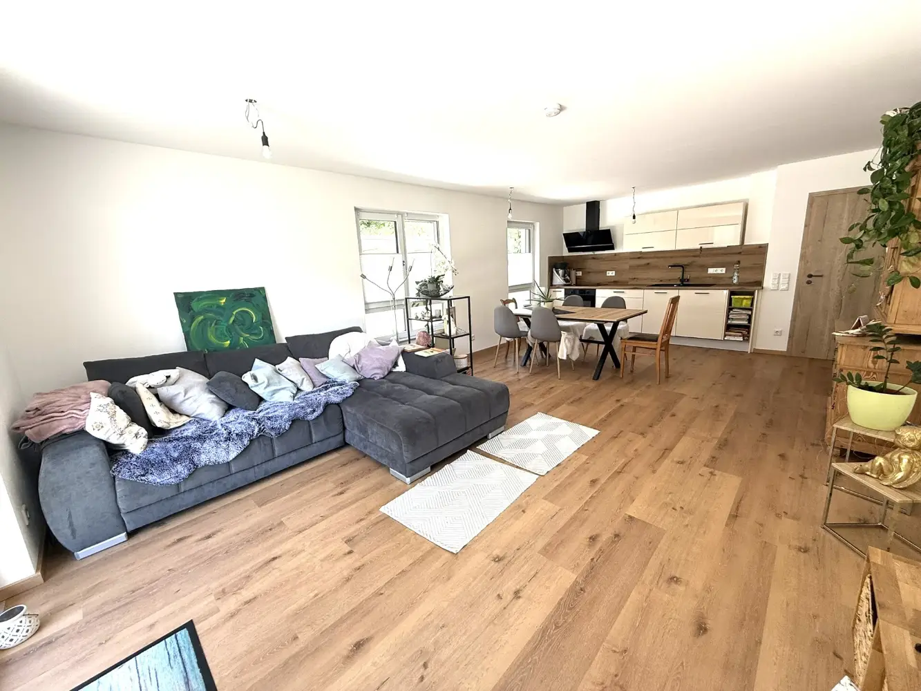 Neuwertige 2-Zimmer-Erdgeschosswohnung in Obing