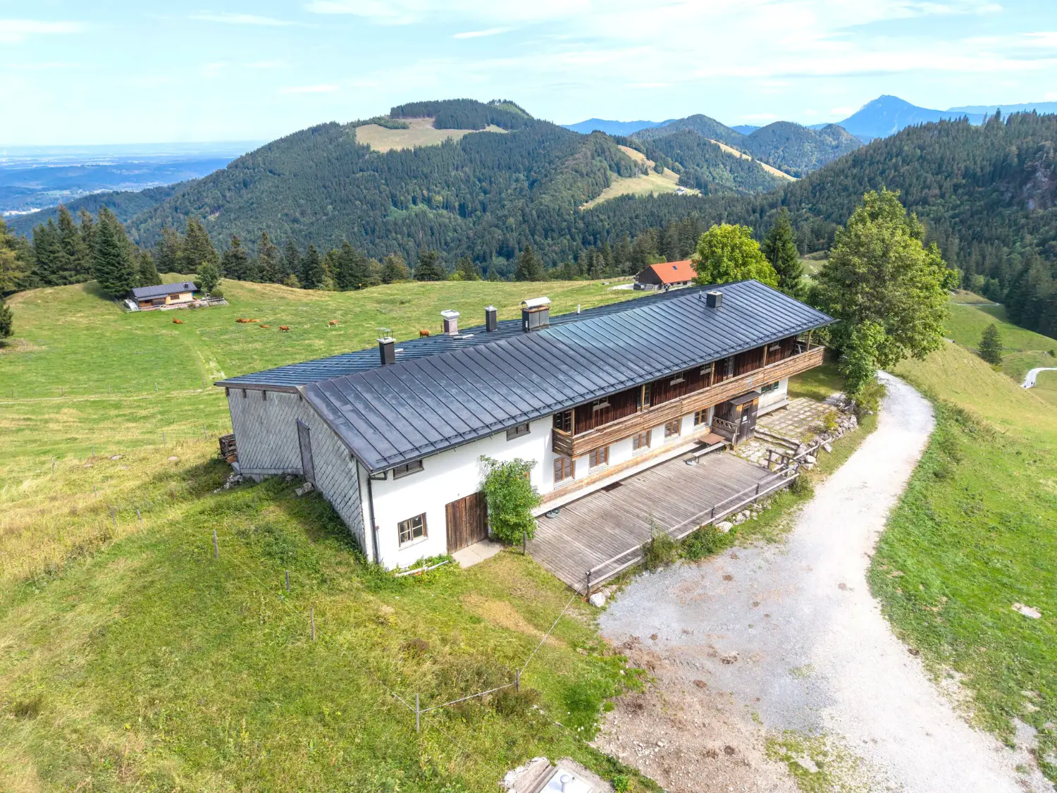 Berggaststätte Öderkaser am Hochfelln in der Bründling-Alm